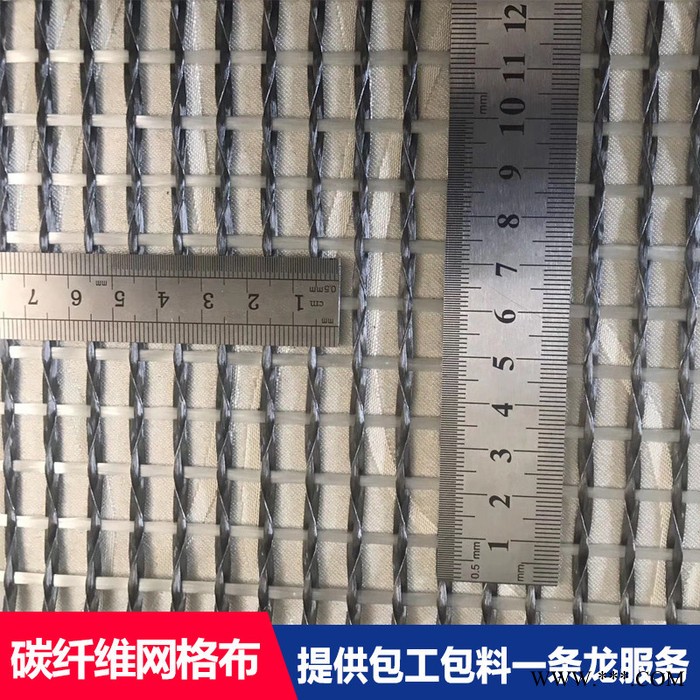 贵州瑞力仕碳纤维网格布耐高温网格布建筑房屋桥梁楼层加固网格布