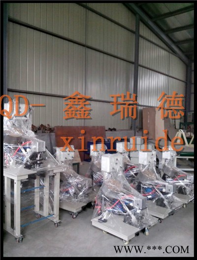 XRD全自动气压 喷绘布打扣机鑫瑞德图4