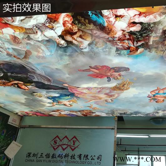 软膜天花透光膜UV喷绘手机户外商场广告灯箱高清刀刮布车贴定制图2