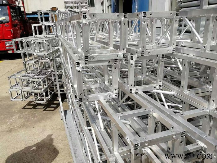 供应200*200婚庆婚礼广告迎宾合影区舞台道具简易快装喷绘布伸缩桁架背景架子图2