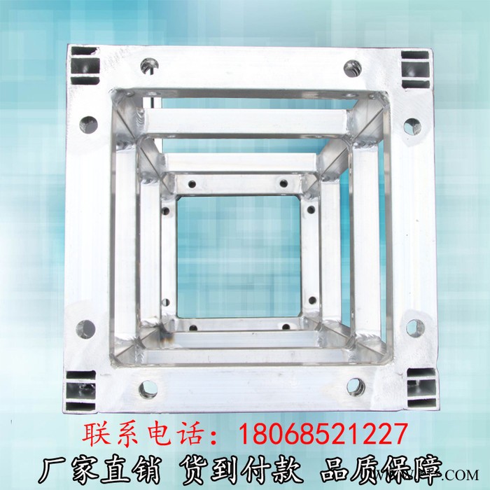 供应200*200婚庆婚礼广告迎宾合影区舞台道具简易快装喷绘布伸缩桁架背景架子图5