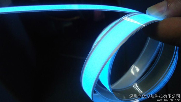 供应莹信佳YXJ-T001EL 发光条 el汽车贴 el声控T恤 el广告图2