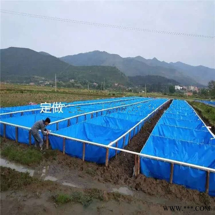 帆布水池养虾养鱼帆布鱼池养水蛭养蚂蟥帆布池帆布水槽水箱图2
