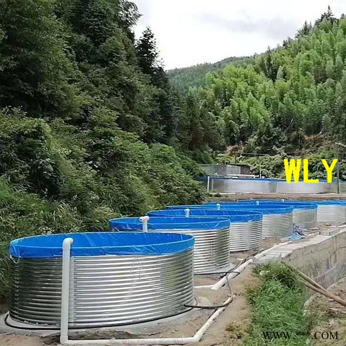 万利源 供应  帆布水池 养鱼帆布水池 帆布水池 帆布养鱼水池 帆布水池排水口配件图5
