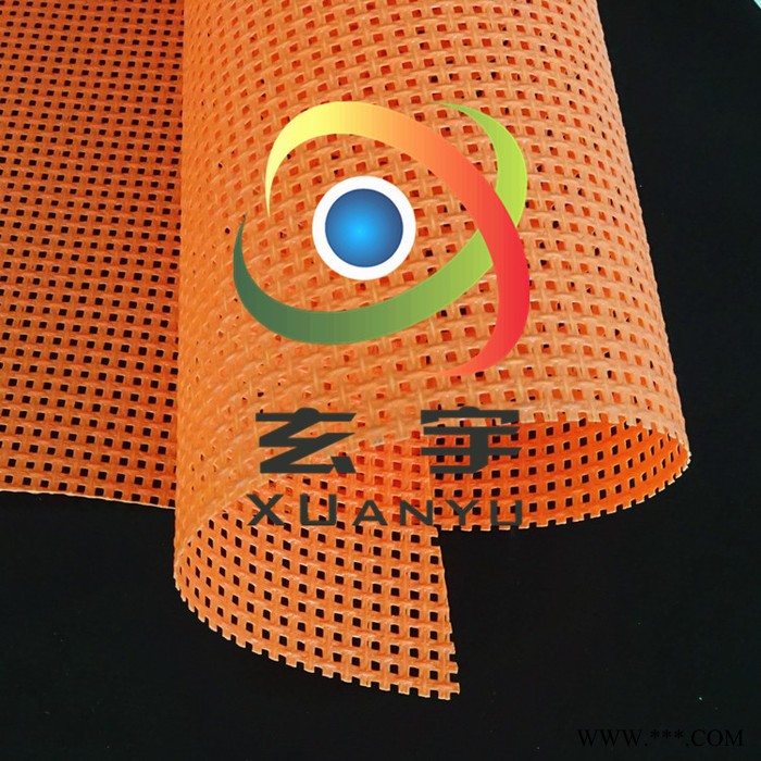 玄宇批发高强度抗撕裂PVC网格布建筑防护网  PVC网格布 浸塑网 塑料网厂家 欢迎咨询图7