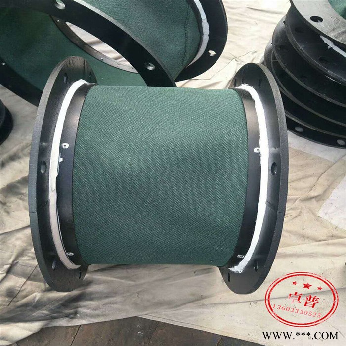卓普HBZP20210521帆布软连接,帆布风管,帆布通风管,帆布排风管,耐温帆布管图6
