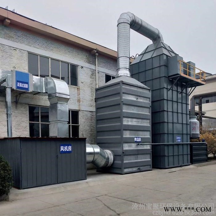 宝聚环保可定制 玻纤网格布电捕焦油器 成都电捕焦油器 沥青搅拌站电捕焦油器图3