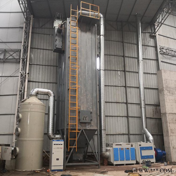电捕焦油器蜂窝式电捕焦油器造粒车间网格布厂圆筒式电捕焦油器厂家恒隆环保图3
