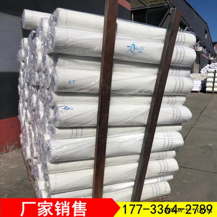 外墙建筑工地用网格布 耐碱玻璃纤维网格布 抗裂自粘保温网格布图3