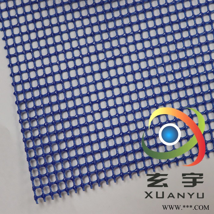玄宇现货6P环保12针PVC网格布 涂层网格布高强度箱包隔层网 欢迎咨询图1