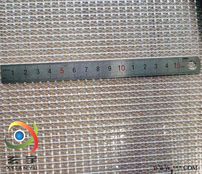 库存供应300D1.52米宽度PVC透明夹网布 PVC网格布 100米起订 PVC透明网格布图6