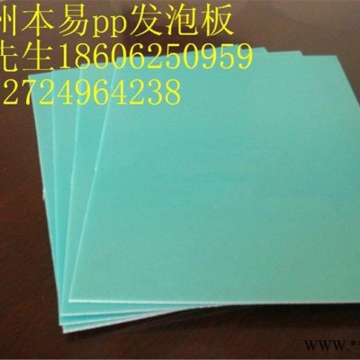 供应新材质环保pp发泡板pp灯箱板灯箱布