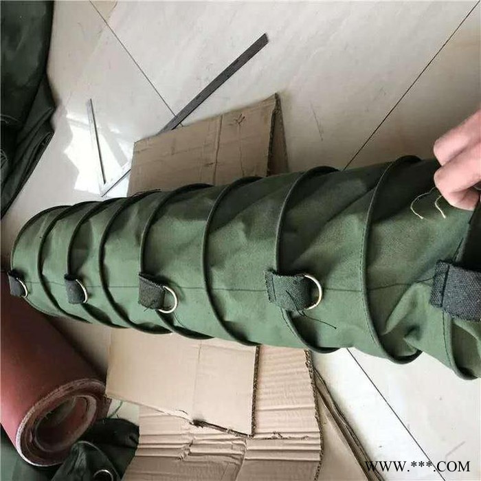 沧一厂家定制 帆布风机软连接 帆布除尘软连接 帆布软连接图5