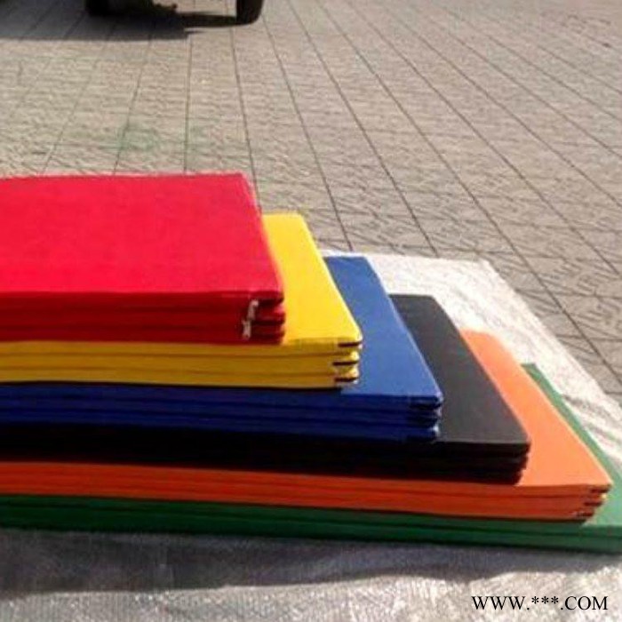 帆布海绵包PVC跳高垫海绵垫加厚帆布体操垫包加厚     昊美图2