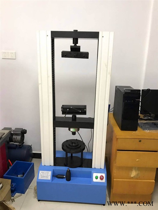 土工布宽条电子拉力机价格优惠 济南网格布电子拉力机  电子拉力试验机图6