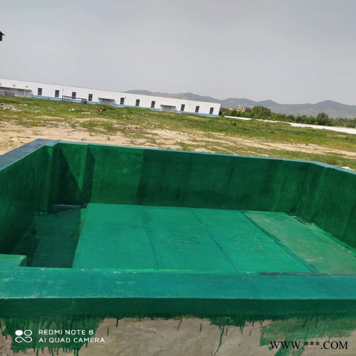 蓄水养鱼池 帆布水池防渗内衬 工业水池防腐 防渗漏-河北国蓝