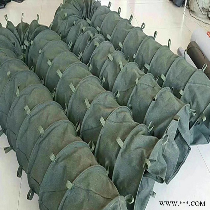 加工帆布通风管 帆布布袋 厂家供应图2