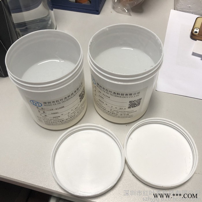 深圳红叶HY-TB4140布料涂层硅胶 防滑防水涂布硅胶 帆布涂覆材料图3