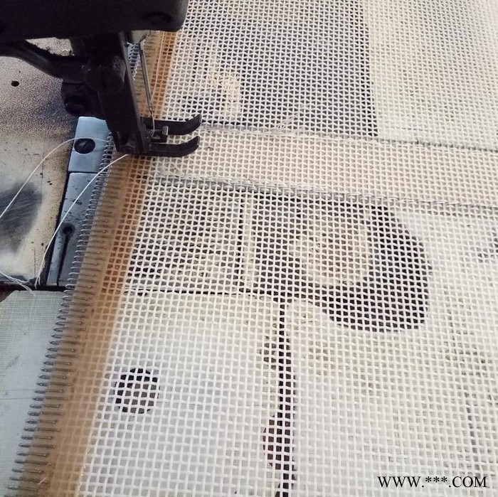 泰丰 ** 帆布包边聚酯方孔网 食品输送带 二综平织网  耐高温聚酯网 可定制 帆布包边聚酯方孔网图5