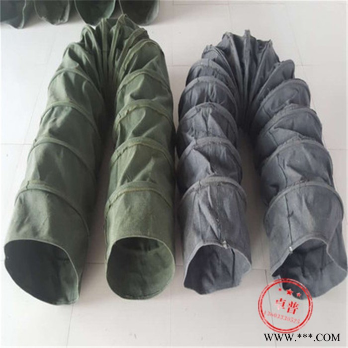 卓普32-200 伸缩式帆布风管  帆布软连接  风机软连接图6