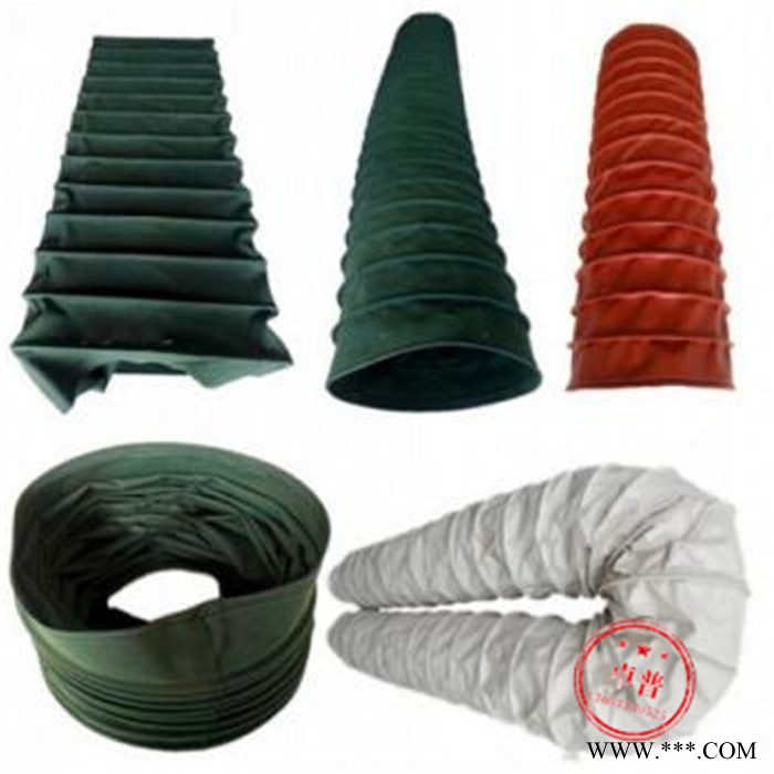 卓普32-200 伸缩式帆布风管  帆布软连接  风机软连接