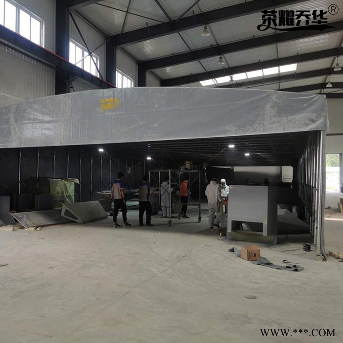 ** 固定帆布雨棚 移动伸缩雨篷 上门安装图4