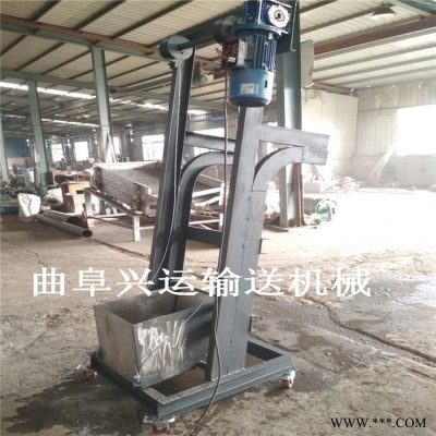 帆布带斗式提升机防尘 玉米斗式输送机