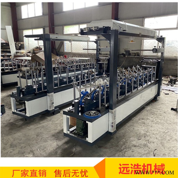 圆孤面拐角包覆机 多轮压合PVC线条网格布包覆机 刮胶包覆机图5