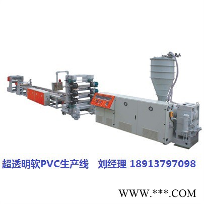 PVC透明软、硬片生产线图3
