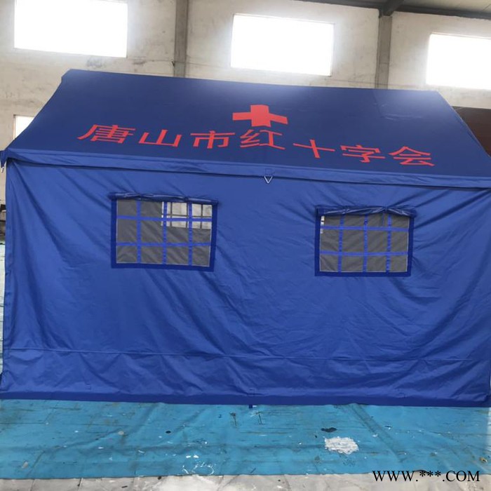 帆布帐篷图片  救灾帐篷搭建步骤图5
