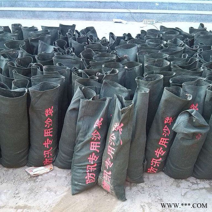 防汛用沙袋 加厚加密帆布袋 防洪沙袋图2