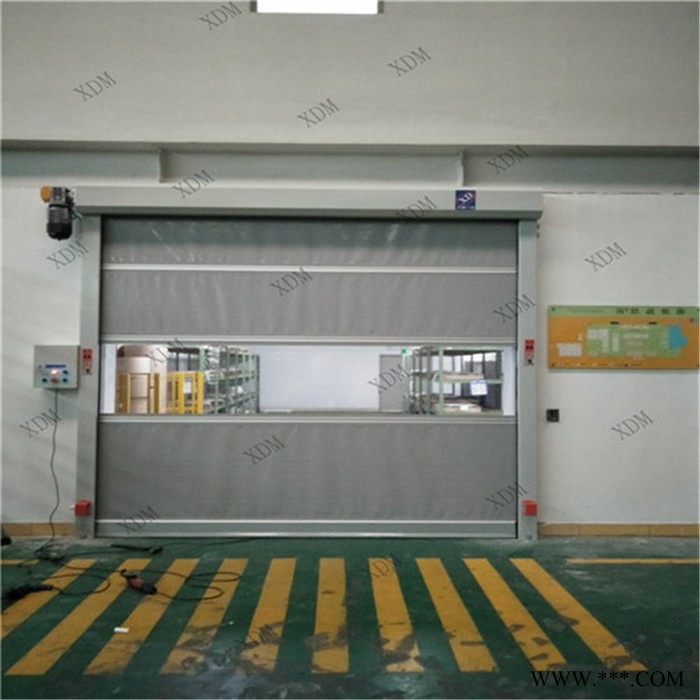 东莞帆布工业高速卷帘门 帆布快速卷帘门图4