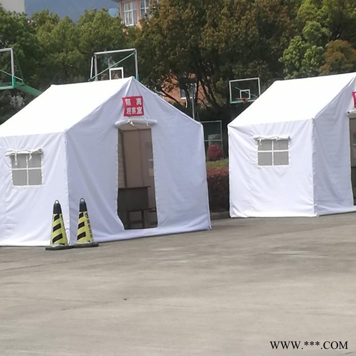 帆布帐篷 牛津布指挥防疫棉帐篷图3
