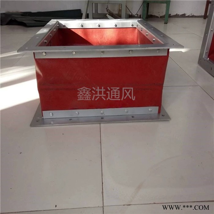 鑫洪定制 风机涂布机软连接 防火帆布软连接图5