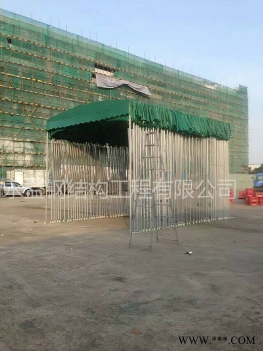 永丰彩棚直销伸缩彩棚广告帐篷展销帐篷异型帐篷帆布推拉棚大型活动帐篷 阳篷/雨篷 帆布蓬图4