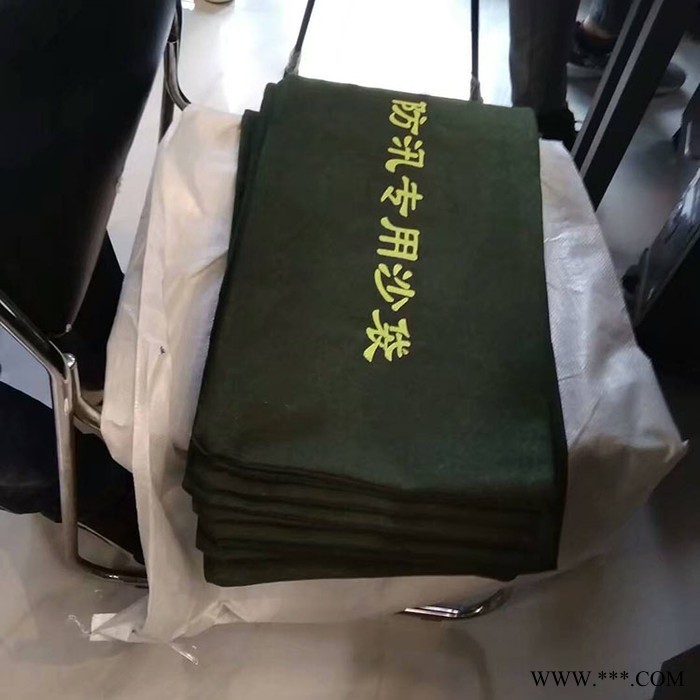帆布沙袋 不掉色 有机硅防水沙袋图2
