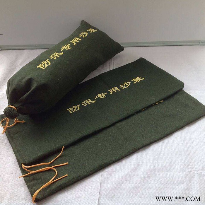 帆布沙袋 不掉色 有机硅防水沙袋图5