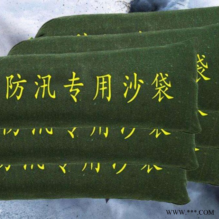 帆布沙袋 不掉色 有机硅防水沙袋图6
