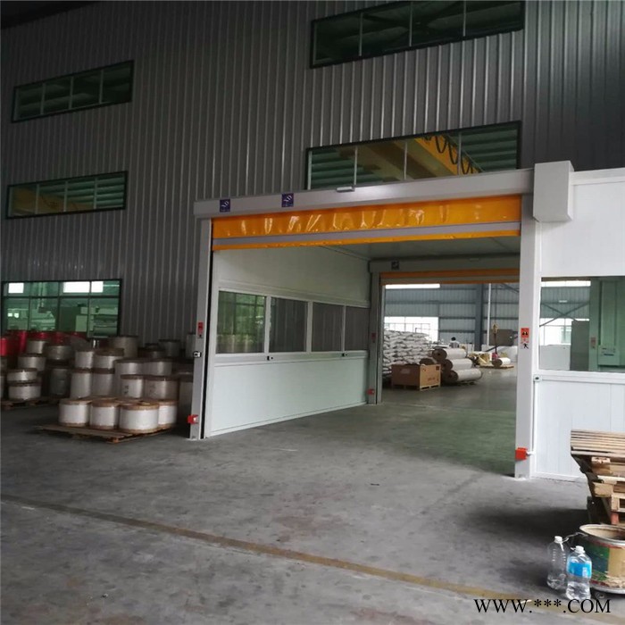 【帆布快速卷帘门 快速软帘门】厂家供应图5