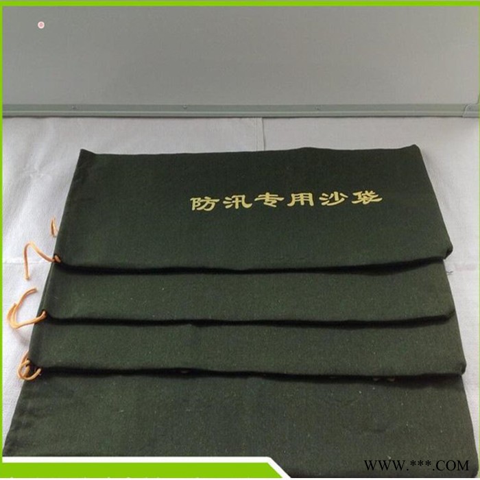 万联 防汛沙袋 加厚防洪帆布沙袋 防水专用沙包 消防沙袋 帆布沙袋生产厂家 批发防汛沙袋图1