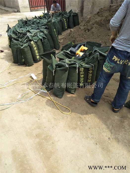 防汛专用沙袋 防洪消防抗洪防水沙袋帆布袋防汛沙袋加厚空袋包装沙图2
