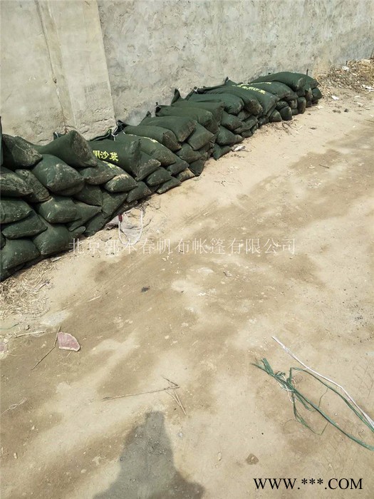 防汛专用沙袋 防洪消防抗洪防水沙袋帆布袋防汛沙袋加厚空袋包装沙图4
