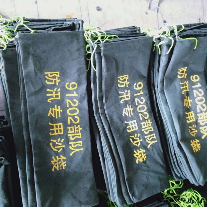 ** 帆布防洪专用沙袋 防洪堵水沙包袋 装沙防水袋 沙袋帆布图3