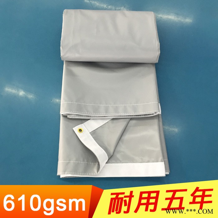 灰色篷布防水布加厚遮雨货车隔热油布帆布遮阳防晒户外防雨布批发