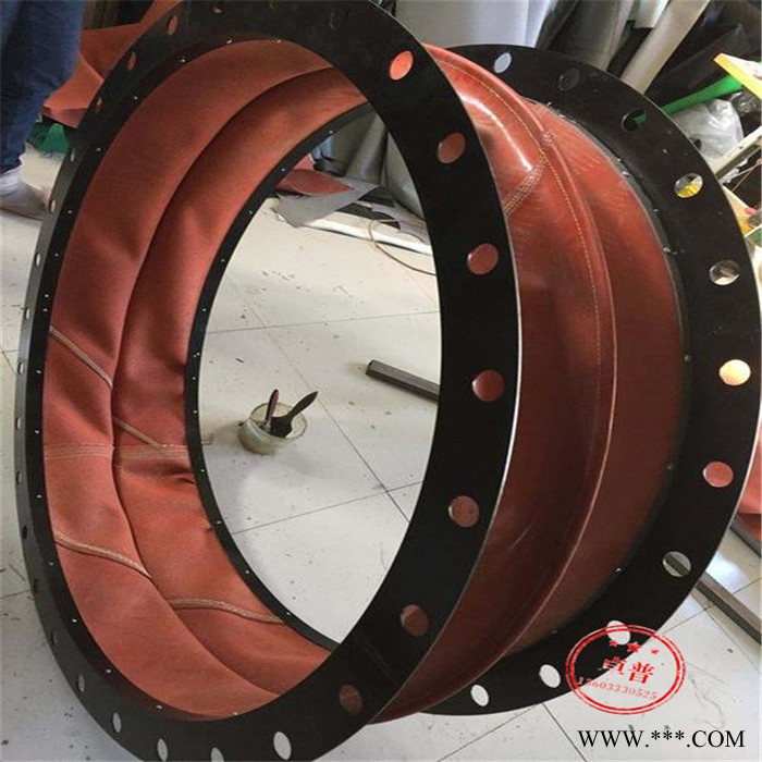 卓普HBZP20210528 帆布软连接 耐高温伸缩式风机软连接图2