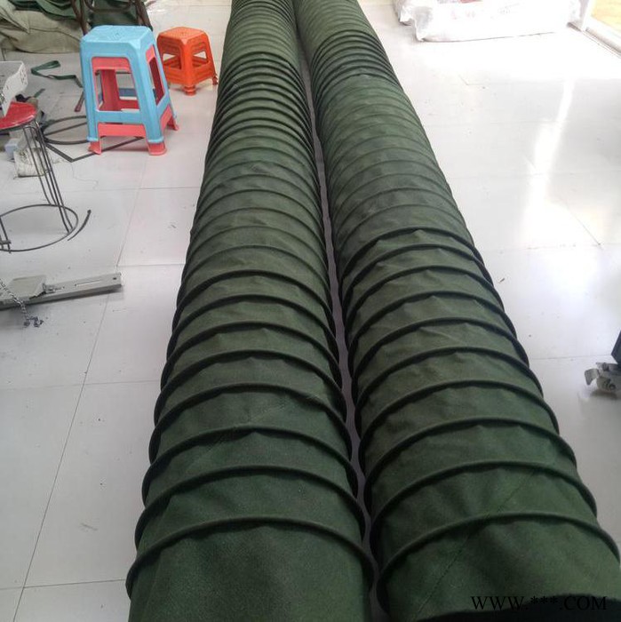 沧一CYMA定做 环保除尘颗粒输送伸缩、帆布耐磨下料口输送伸缩软管、离心风机帆布风道口伸缩软连接图5