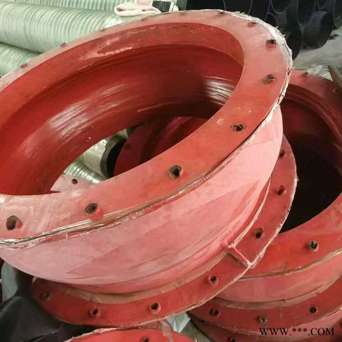 宏泰厂家定制帆布通风软连接排烟风机软连接硅胶布风机软管涂布机防火软连接头图3