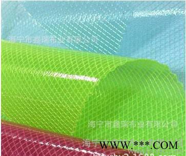 PVC透明网格布夹网布软体泳池布图2
