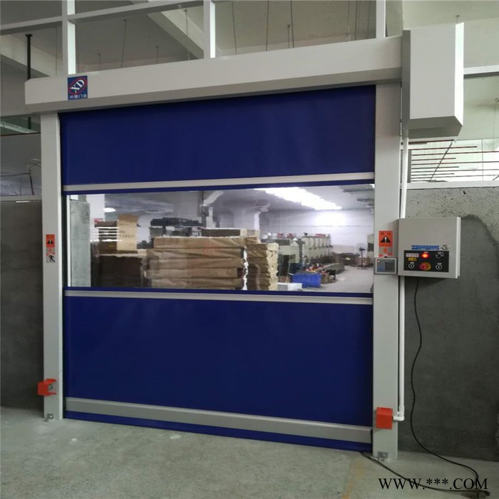 东莞帆布型快速卷闸门 厂房型 快速卷门 自动启闭图6