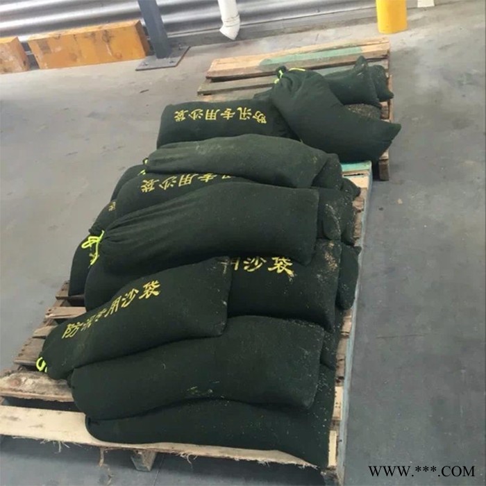 物业应急堵水帆布沙袋 帆布防洪沙袋 吸水膨胀袋加厚帆布沙袋图2